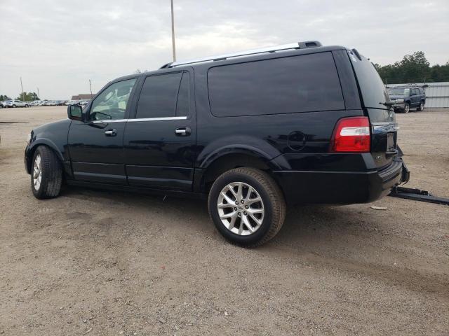 1FMJK1KTXHEA45565 - 2017 FORD EXPEDITION EL LIMITED BLACK photo 2