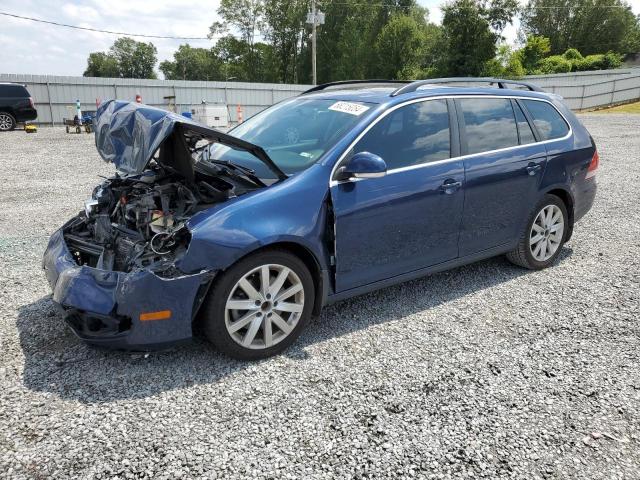 3VWPL7AJ5CM639656 - 2012 VOLKSWAGEN JETTA TDI BLUE photo 1