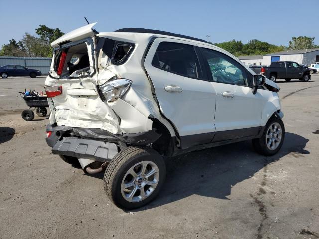MAJ6S3GL9KC282605 - 2019 FORD ECOSPORT SE Biały zdjęcie 3