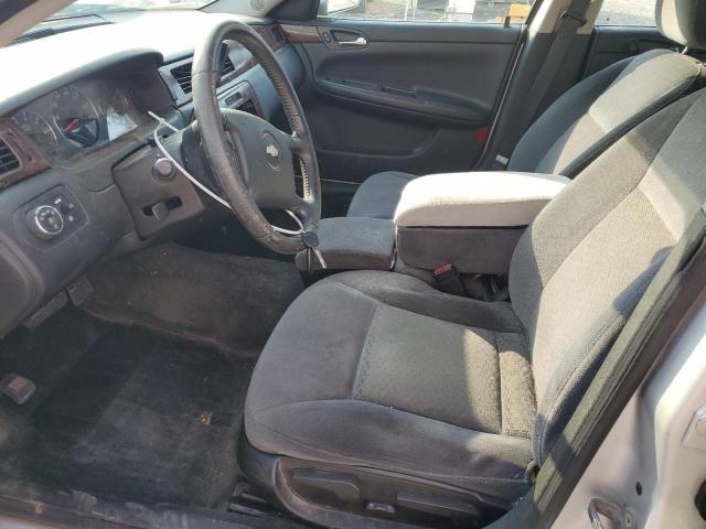 2G1WB5EK5A1148798 - 2010 CHEVROLET IMPALA LT SILVER photo 7