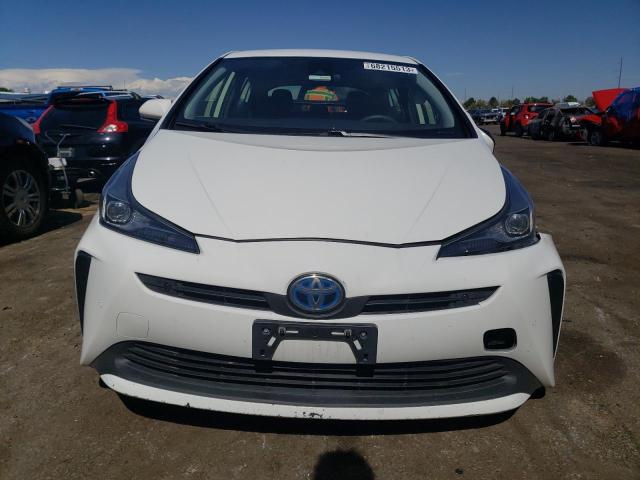 JTDKARFU4L3108046 - 2020 TOYOTA PRIUS L WHITE photo 5