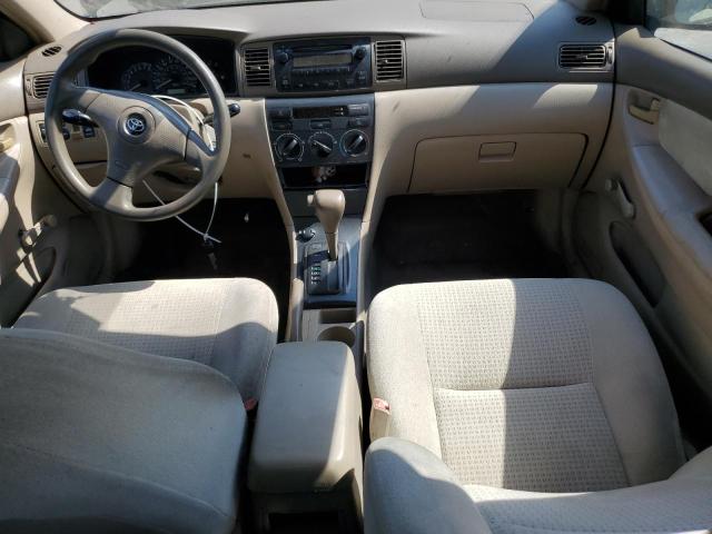 JTDBR32E252059037 - 2005 TOYOTA COROLLA CE BLACK photo 8