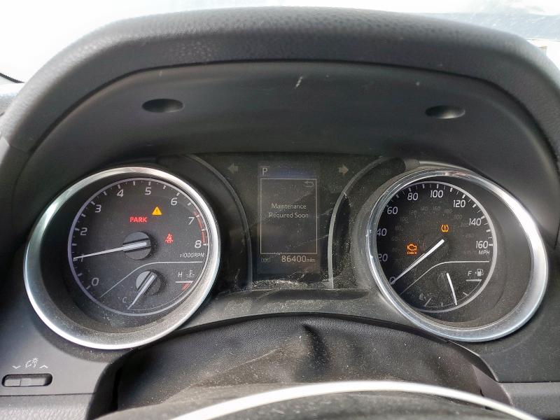 4T1B11HK6KU687638 - 2019 TOYOTA CAMRY L ნაცრისფერი ფოტო 9