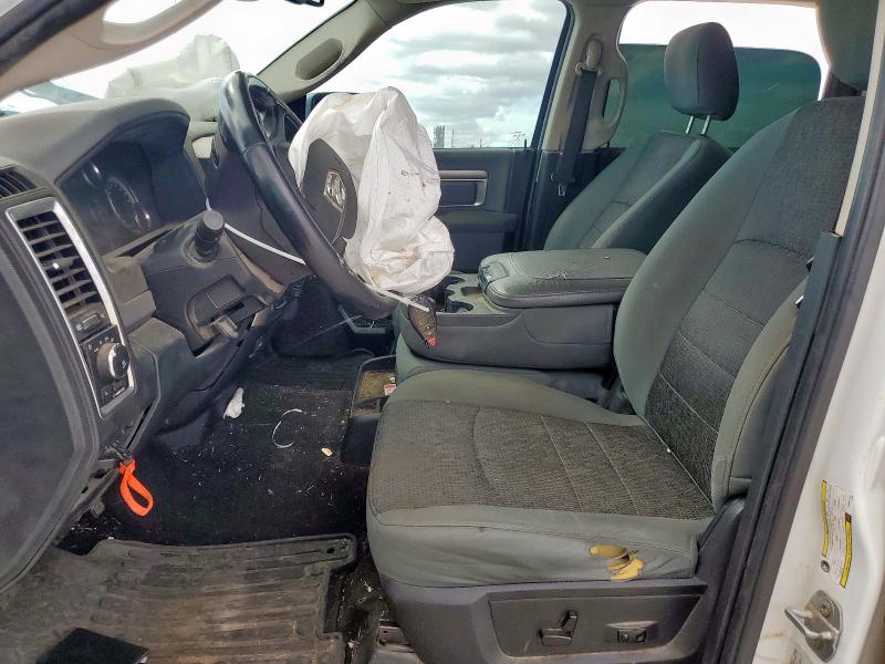 3C6RR7LT9FG597141 - 2015 RAM 1500 SLT WHITE photo 7