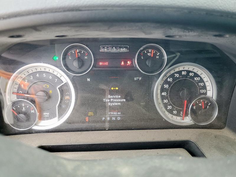 3C6RR7LT9FG597141 - 2015 RAM 1500 SLT WHITE photo 9