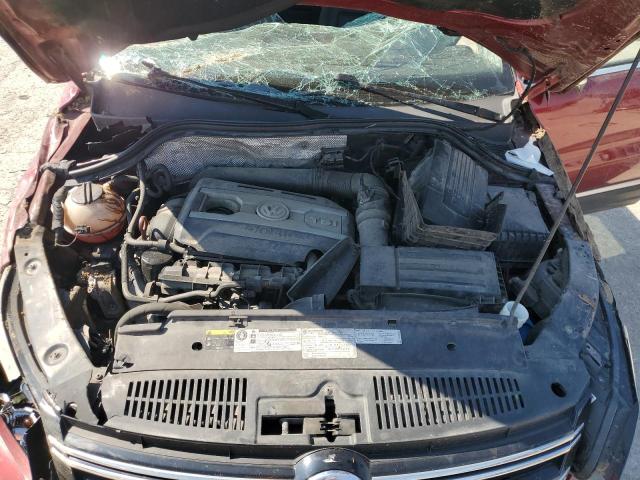 WVGAV3AX5DW094698 - 2013 VOLKSWAGEN TIGUAN S BURGUNDY photo 12