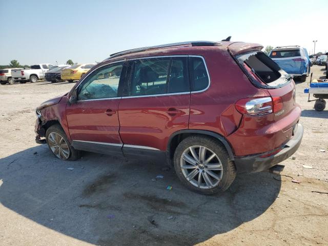 WVGAV3AX5DW094698 - 2013 VOLKSWAGEN TIGUAN S BURGUNDY photo 2