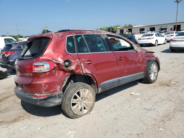 WVGAV3AX5DW094698 - 2013 VOLKSWAGEN TIGUAN S BURGUNDY photo 3
