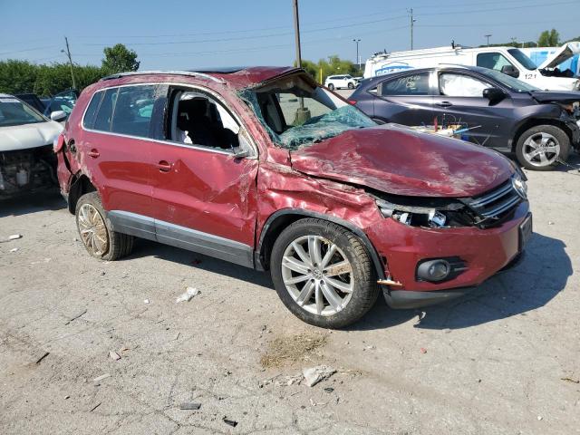 WVGAV3AX5DW094698 - 2013 VOLKSWAGEN TIGUAN S BURGUNDY photo 4