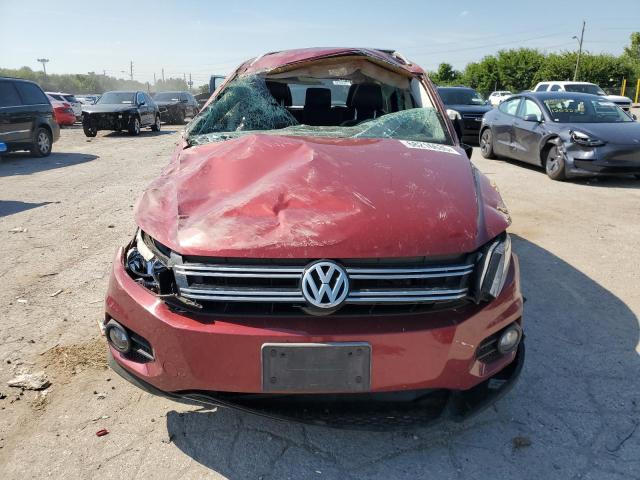 WVGAV3AX5DW094698 - 2013 VOLKSWAGEN TIGUAN S BURGUNDY photo 5