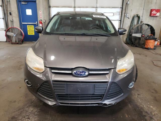 1FADP3K2XEL302386 - 2014 FORD FOCUS SE GRAY photo 5