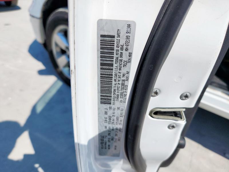 3C6RR6LT3GG388196 - 2016 RAM 1500 SLT WHITE photo 12