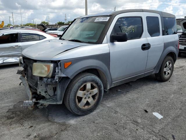 5J6YH18553L000199 - 2003 HONDA ELEMENT EX GRAY photo 1