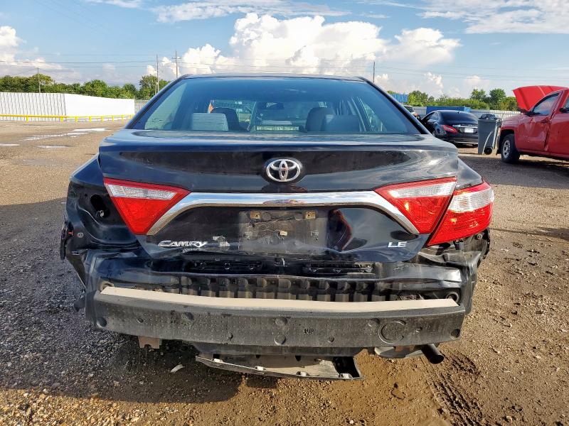 4T1BF1FK8GU260649 - 2016 TOYOTA CAMRY LE BLACK photo 6