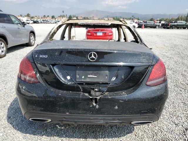 55SWF8DB4KU285467 - 2019 MERCEDES-BENZ C 300 BLACK photo 6