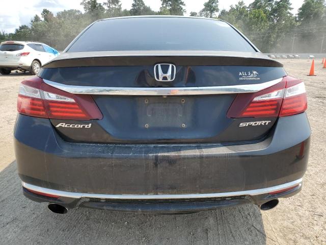 1HGCR2F53HA095677 - 2017 HONDA ACCORD SPORT Siyah fotoğraf 6