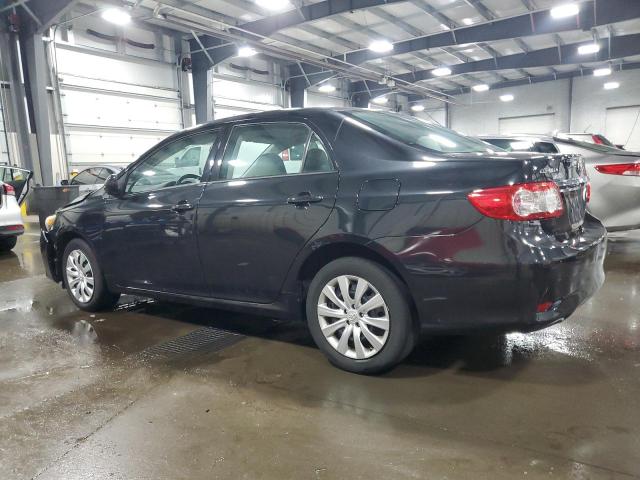 5YFBU4EE1CP055303 - 2012 TOYOTA COROLLA BASE Schwarz Foto 2
