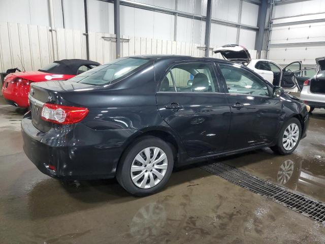 5YFBU4EE1CP055303 - 2012 TOYOTA COROLLA BASE Schwarz Foto 3