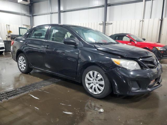 5YFBU4EE1CP055303 - 2012 TOYOTA COROLLA BASE Schwarz Foto 4