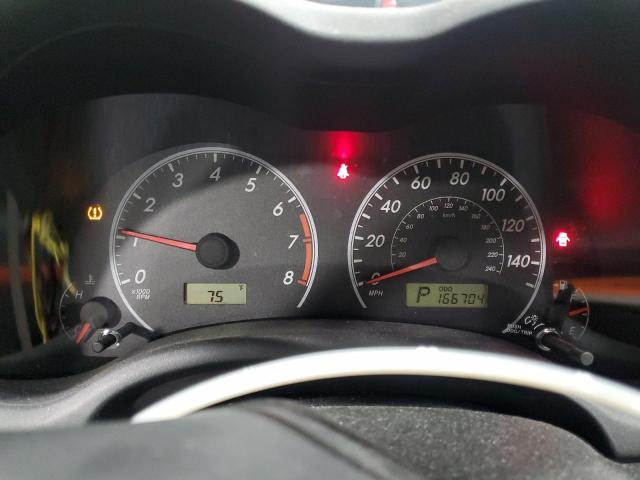 5YFBU4EE1CP055303 - 2012 TOYOTA COROLLA BASE Schwarz Foto 9