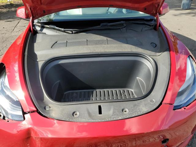 7SAYGAEE6PF785809 - 2023 TESLA MODEL Y RED photo 12