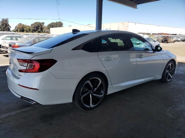 1HGCV1F31NA039978 - 2022 HONDA ACCORD SPORT WHITE photo 3