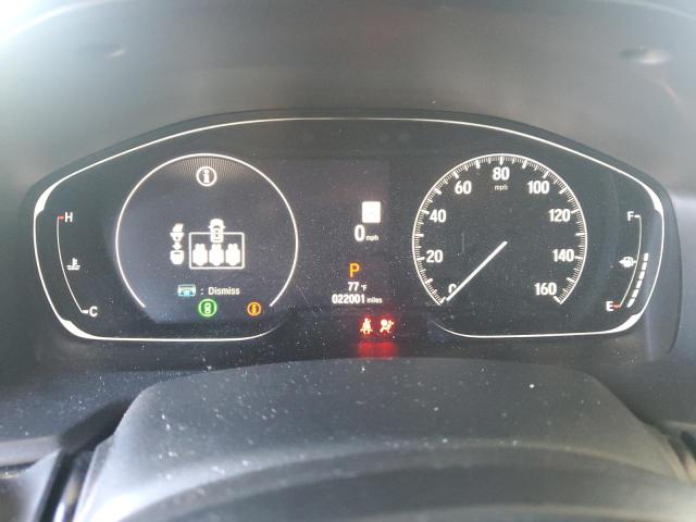 1HGCV1F31NA039978 - 2022 HONDA ACCORD SPORT WHITE photo 9