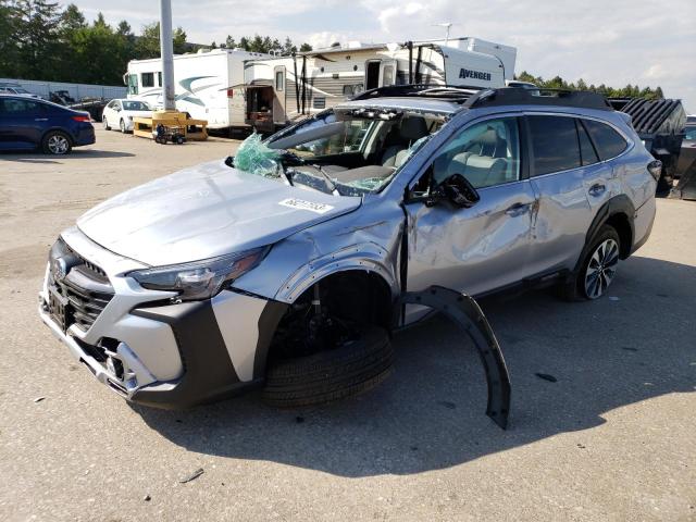 4S4BTANC3P3198067 - 2023 SUBARU OUTBACK LIMITED SILVER photo 1