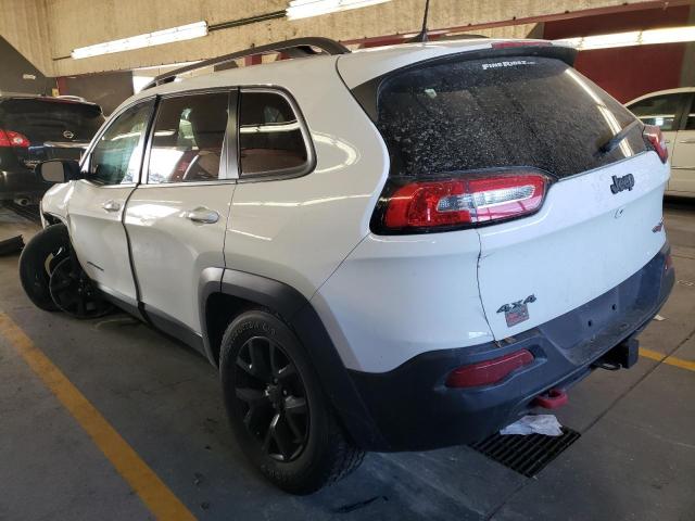 1C4PJMBS2GW185788 - 2016 JEEP CHEROKEE TRAILHAWK WHITE photo 2