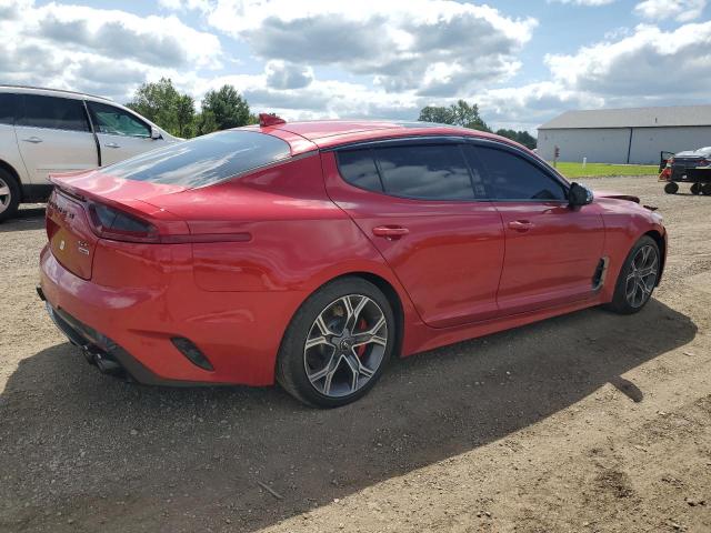 KNAE55LC3J6011936 - 2018 KIA STINGER GT2 RED photo 3