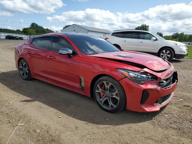 KNAE55LC3J6011936 - 2018 KIA STINGER GT2 RED photo 4