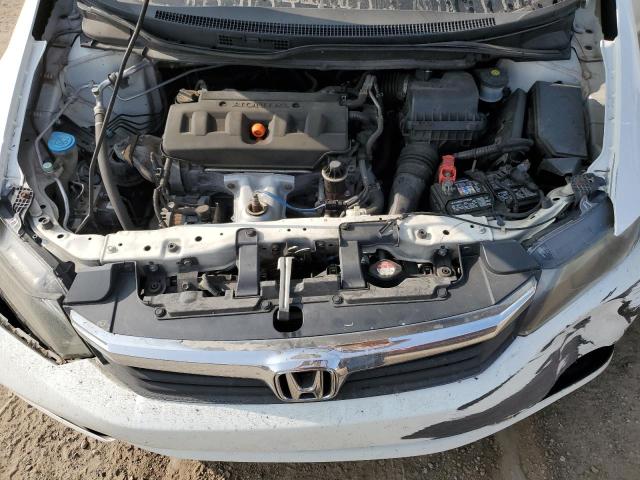 19XFB2F94CE314056 - 2012 HONDA CIVIC EXL თეთრი ფოტო 11