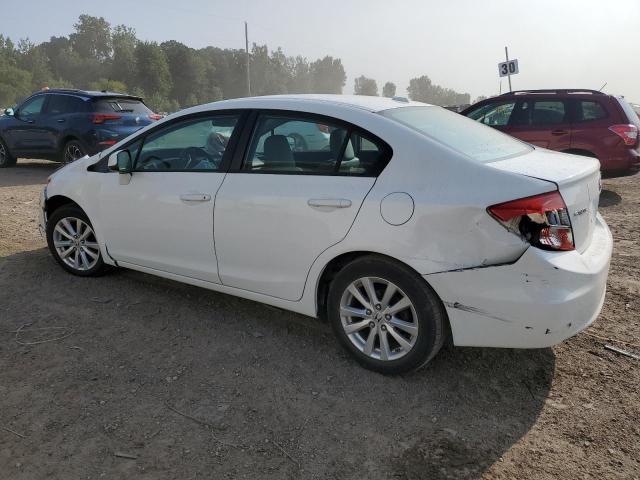 19XFB2F94CE314056 - 2012 HONDA CIVIC EXL თეთრი ფოტო 2