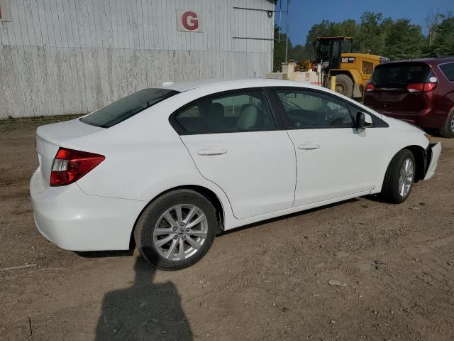 19XFB2F94CE314056 - 2012 HONDA CIVIC EXL WHITE photo 3