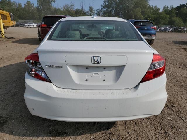 19XFB2F94CE314056 - 2012 HONDA CIVIC EXL თეთრი ფოტო 6