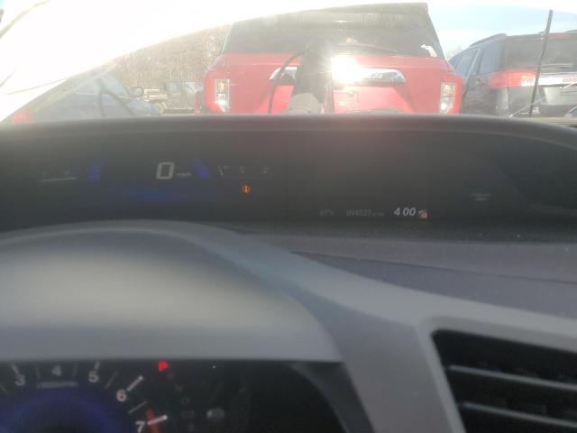 19XFB2F94CE314056 - 2012 HONDA CIVIC EXL თეთრი ფოტო 9