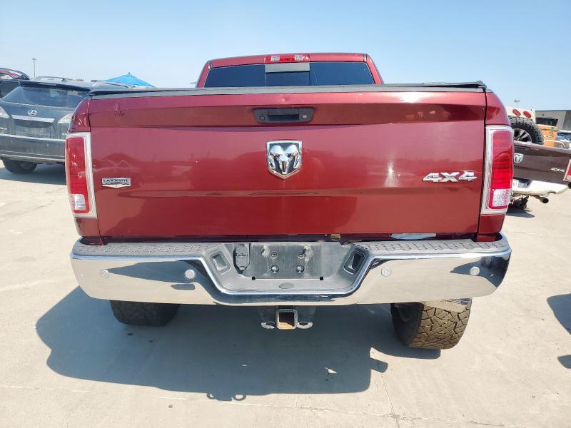 3C6UR5FL2JG367511 - 2018 RAM 2500 LARAMIE RED photo 6