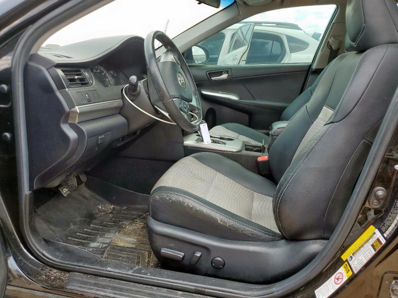 4T1BF1FKXCU024787 - 2012 TOYOTA CAMRY BASE BLACK photo 7