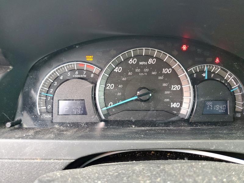 4T1BF1FKXCU024787 - 2012 TOYOTA CAMRY BASE BLACK photo 9