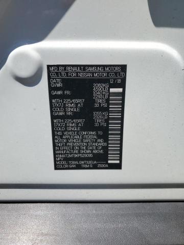 KNMAT2MT9KP529095 - 2019 NISSAN ROGUE S Blanco foto 13