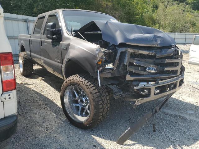 1FTWW31P86EC54864 - 2006 FORD F350 SRW SUPER DUTY GRAY photo 4