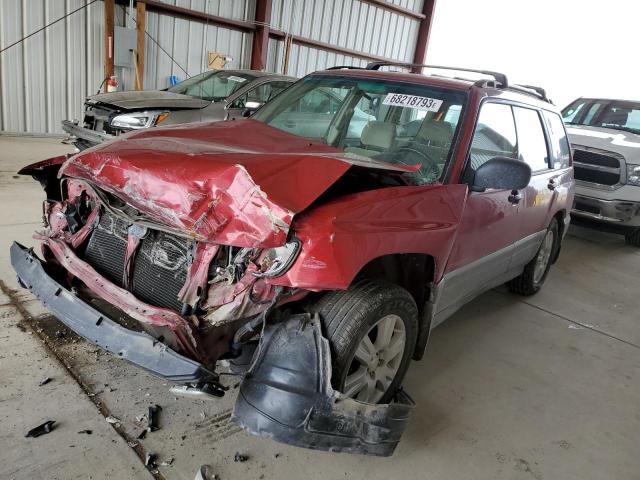JF1SF6554WH771320 - 1998 SUBARU FORESTER S RED photo 1