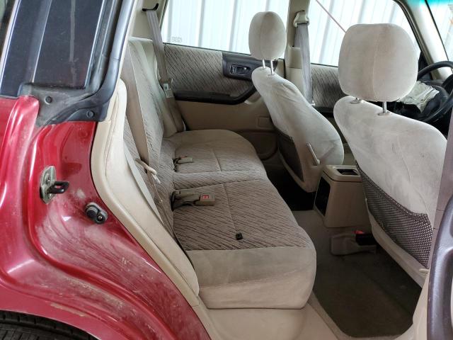 JF1SF6554WH771320 - 1998 SUBARU FORESTER S RED photo 11