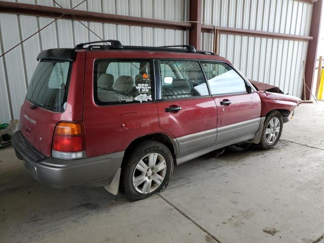 JF1SF6554WH771320 - 1998 SUBARU FORESTER S RED photo 3