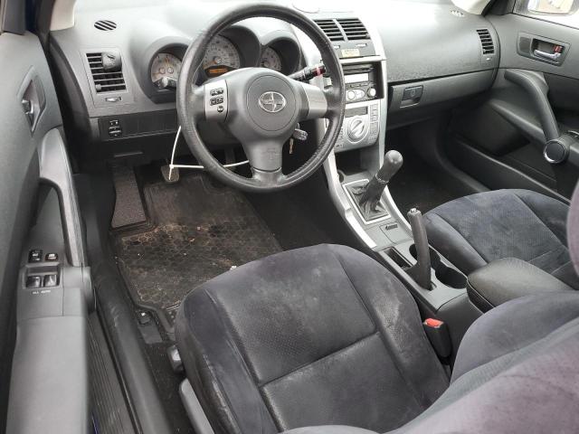 JTKDE167360137626 - 2006 TOYOTA SCION TC BLUE photo 8