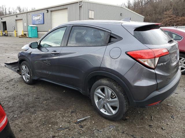 3CZRU6H50KM741368 - 2019 HONDA HR-V EX GRAY photo 2