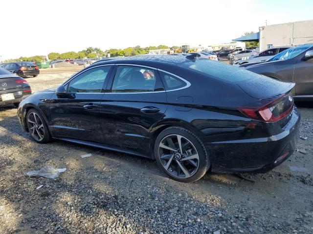 KMHL44J22PA282781 - 2023 HYUNDAI SONATA SEL PLUS BLACK photo 2