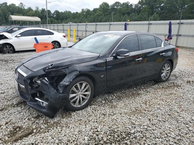 JN1BV7AR0EM688858 - 2014 INFINITI Q50 BASE BLACK photo 1