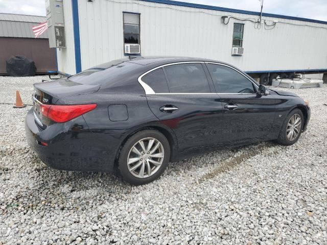 JN1BV7AR0EM688858 - 2014 INFINITI Q50 BASE BLACK photo 3