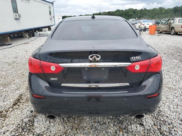 JN1BV7AR0EM688858 - 2014 INFINITI Q50 BASE BLACK photo 6